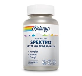 Spektro Multi-Vita-Min Solaray 100 kapsler